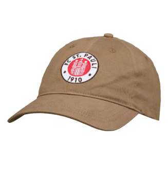 FC St. Pauli - Kappe Logostick braun